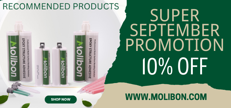 Molibon 9월 슈퍼 세일: 프리미엄 석재 접착제 10% 할인