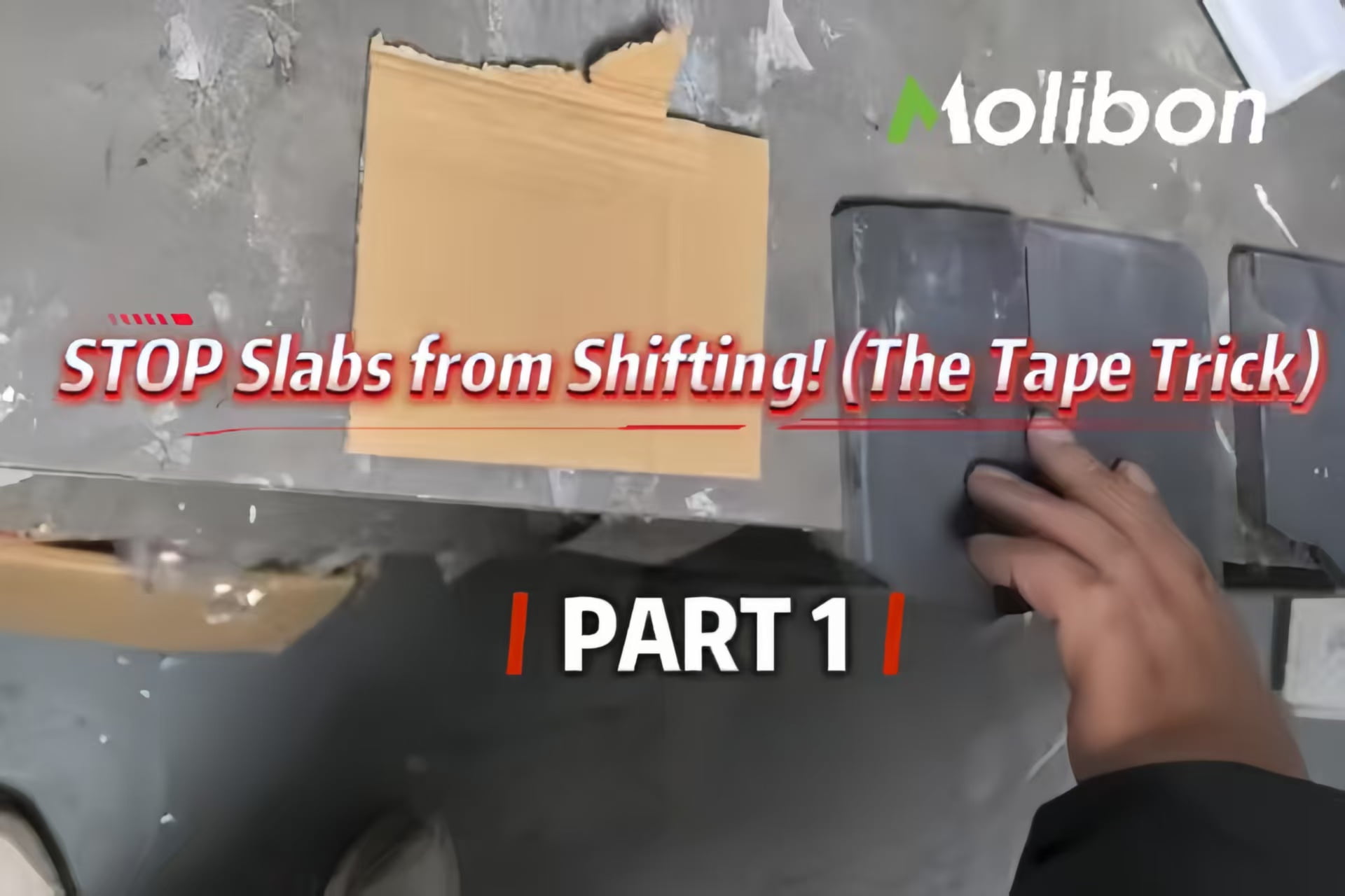 완벽한 본드를 위한 테이프 트릭