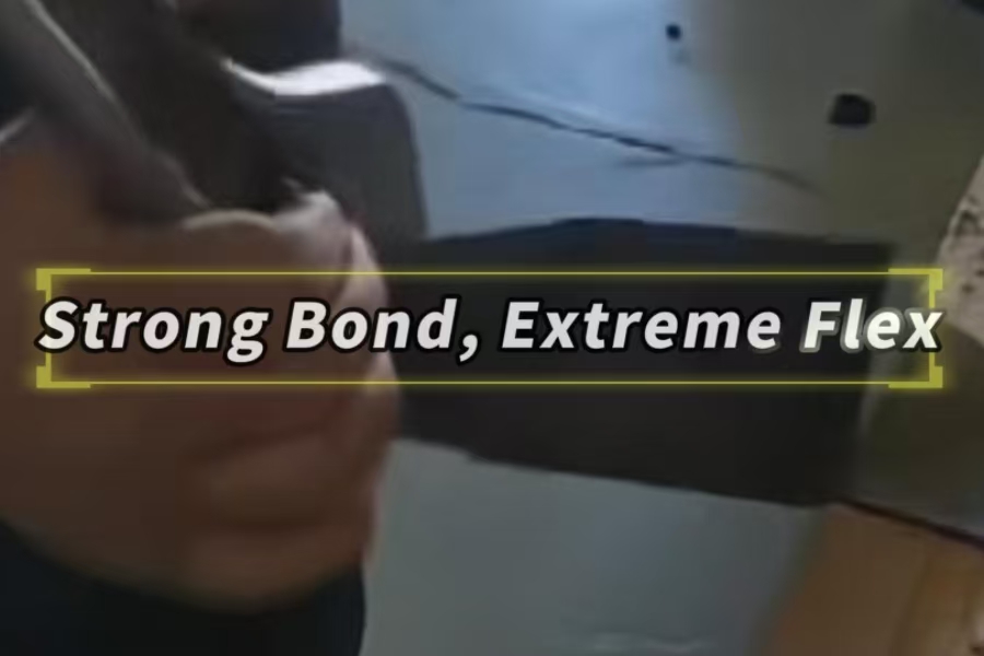 유연 아크릴 접착제 테스트